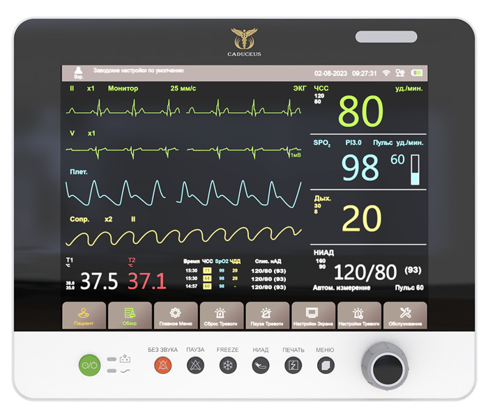 Монитор пациента CADUCEUS HEALTH MD 15P