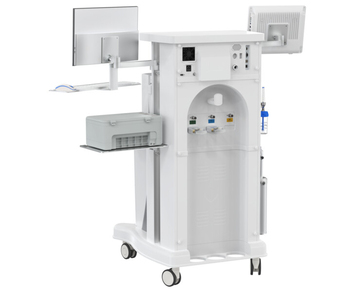 The CADUCEUS DEEP anesthesia and respiratory system