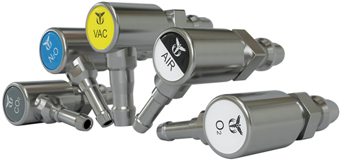 Штекеры медгазов DIN 13260-2