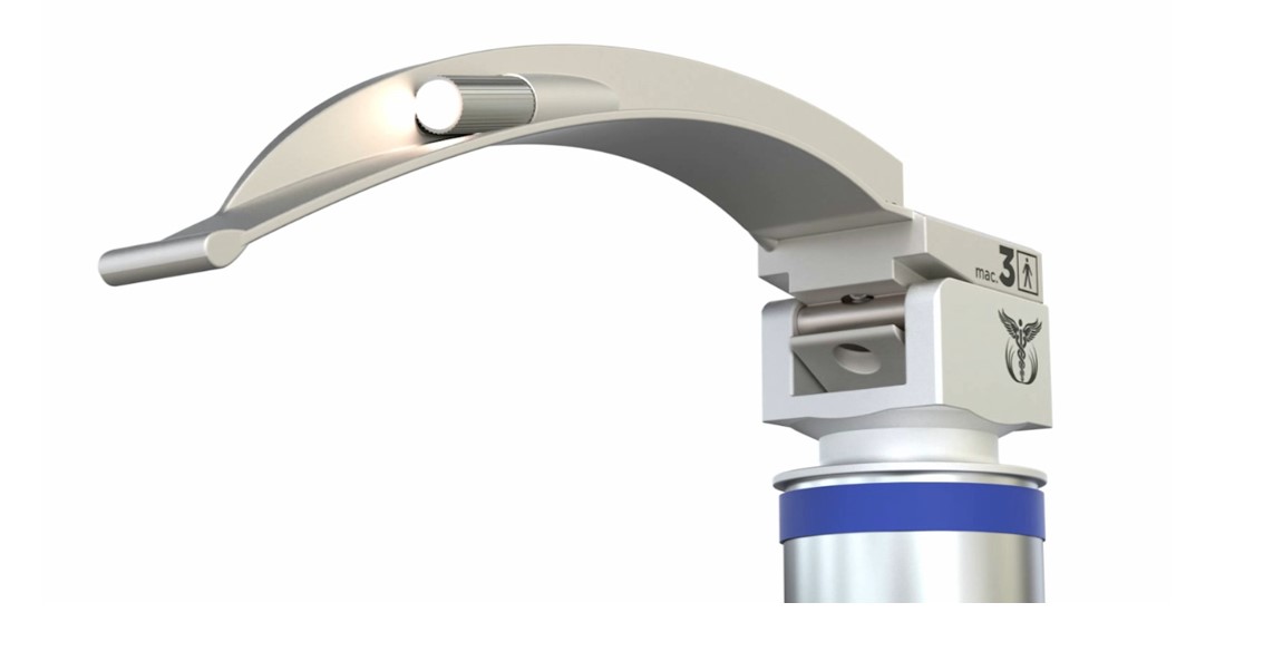 CADUCEUS VISUAL S Bulb Intubation Laryngoscope